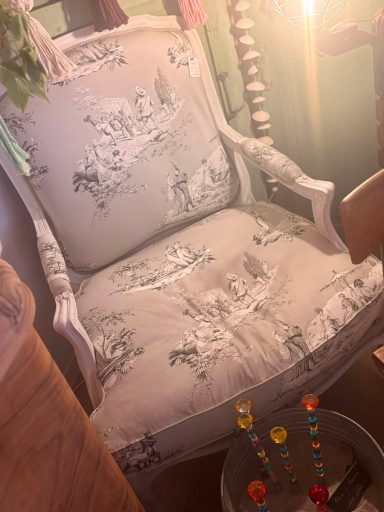 FAUTEUIL SIESTE fauteuil avec toile de jouy