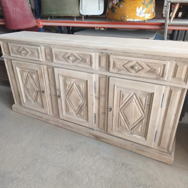 COMMODE SUR PILASTRES MEUBLE SUR PILASTRES AVEC MIROIR